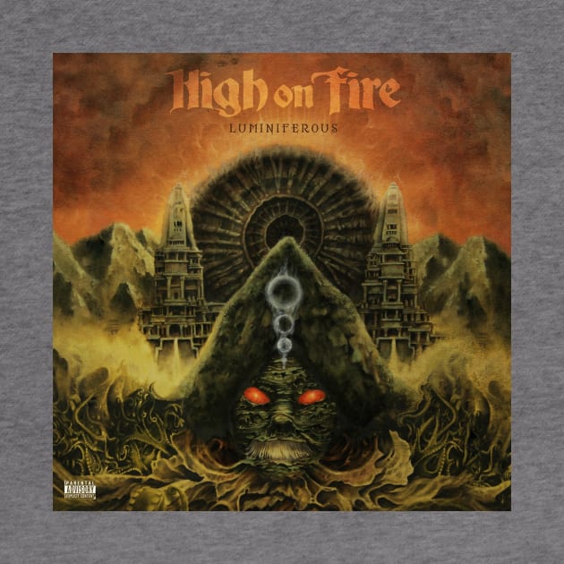 High On Fire Luminiferous Album Cover by Mey X Prints